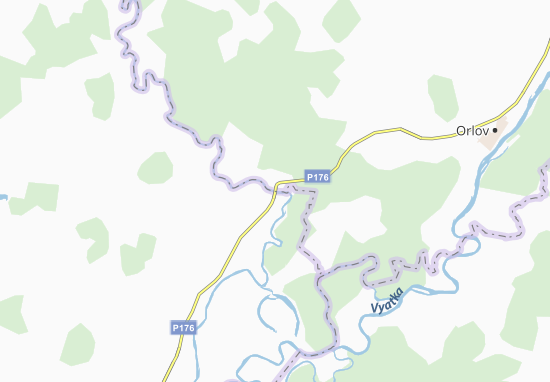 Mapa Osinki