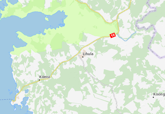 Kaart Plattegrond Lihula