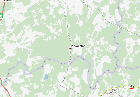 Kaart Plattegrond Järvakandi