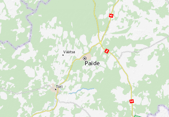 Paide Map
