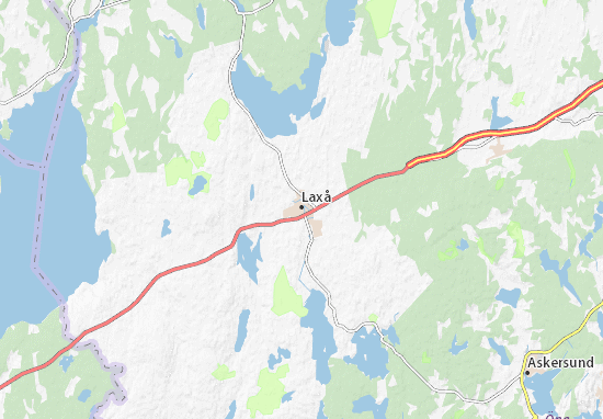 Laxå Map