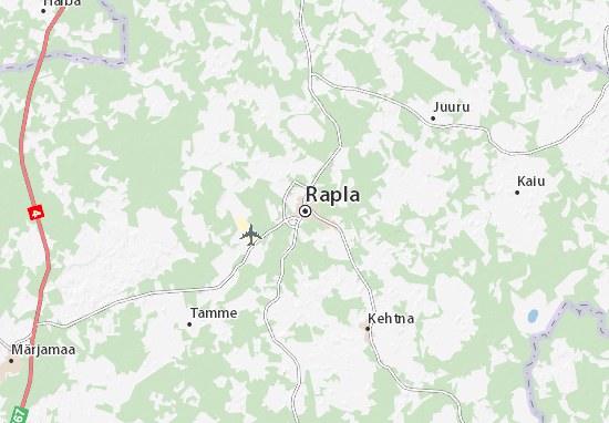 Karte Stadtplan Rapla