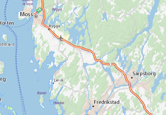 Råde Map
