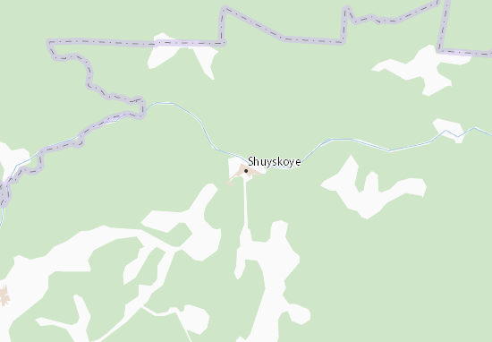 Kaart Plattegrond Shuyskoye