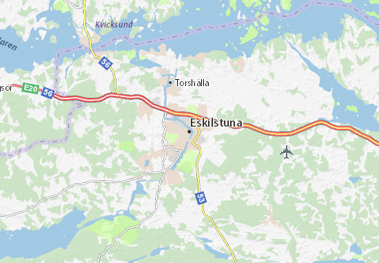 Mapa Eskilstuna