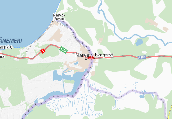 Mapas-Planos Narva