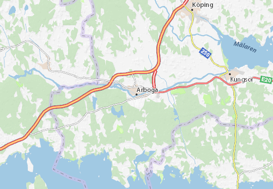 Carte-Plan Arboga
