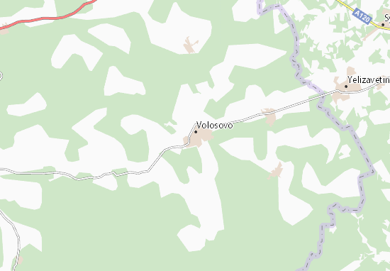 Mapa Volosovo