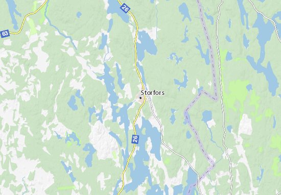 Storfors Map