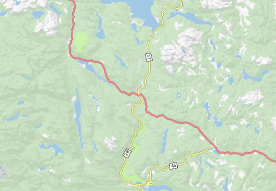 Karte Stadtplan Åmot