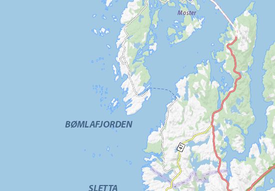 Langevåg Map