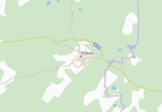 Mapas-Planos Tichvin