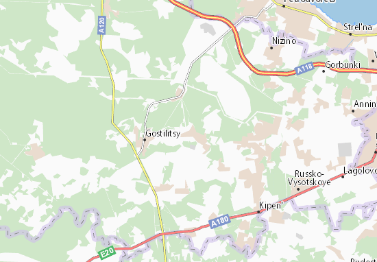 Orzhitsy Map