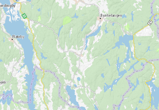 Karte Stadtplan Løken