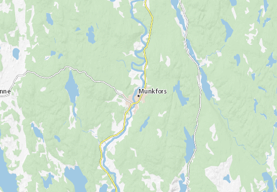 Mapa Munkfors