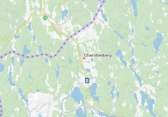 Kaart Plattegrond Charlottenberg
