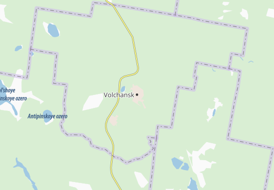 Mapa Volchansk