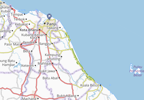 Karte Stadtplan Kampungm Repek