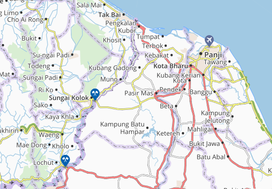 Mapa Kampung Tasik Berangan