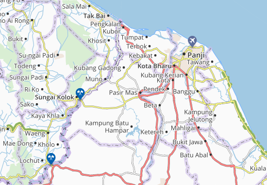 Mapa Kampung Endong