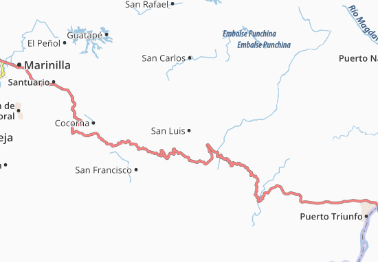 Mapa San Luis