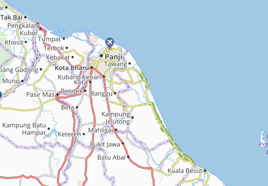 Kampung Berlam Map