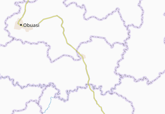 New Edubiase Map