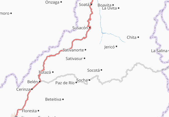 Sativasur Map