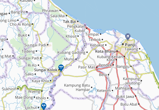 Mappe-Piantine Kampung Bakong Besar