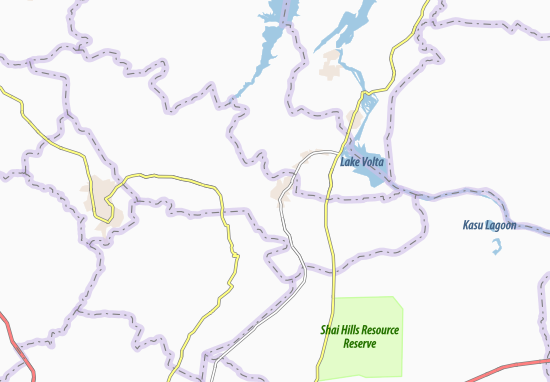 Mapa Somanya