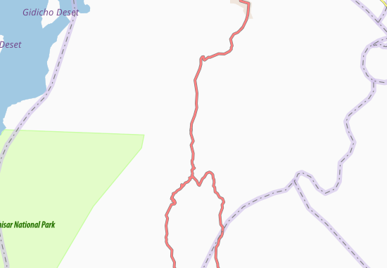 Yirga Ch&#x27;efe Map