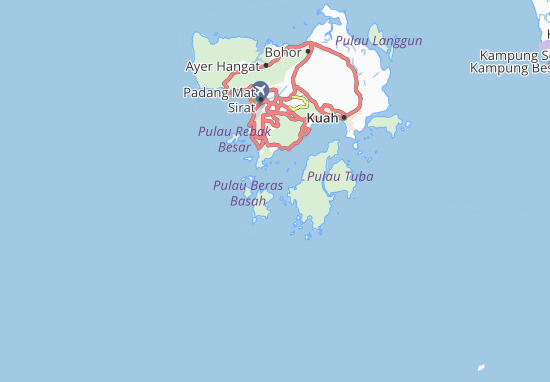 Karte Stadtplan Pulau Jong