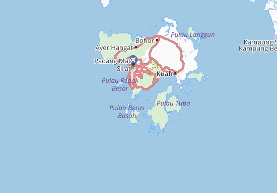 Kaart Plattegrond Pulau Tak Berumput