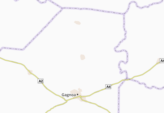 Karte Stadtplan Ouergayo