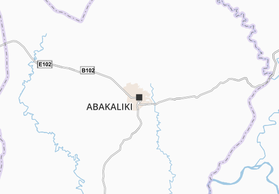 Mapa Abakaliki