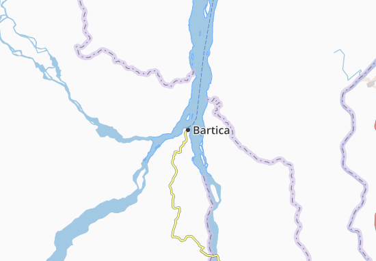 Karte Stadtplan Bartica
