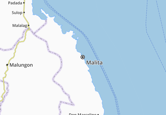 Kaart Plattegrond Malita