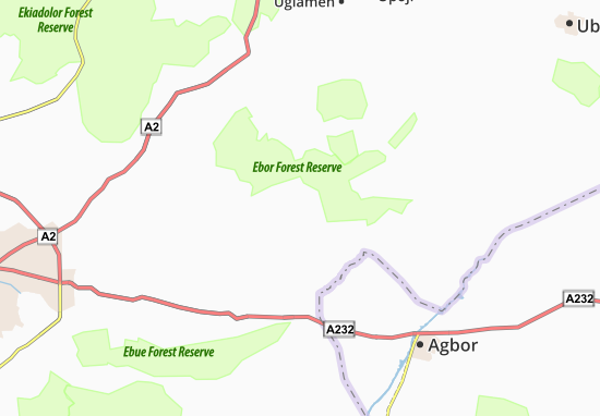 Mapa Adaigiewbe