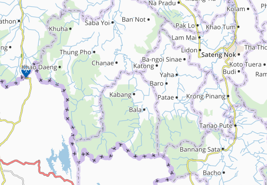 Karte Stadtplan Kabang
