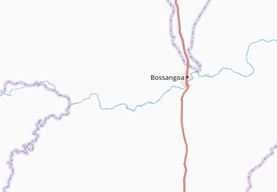 Kaart Plattegrond Sassara