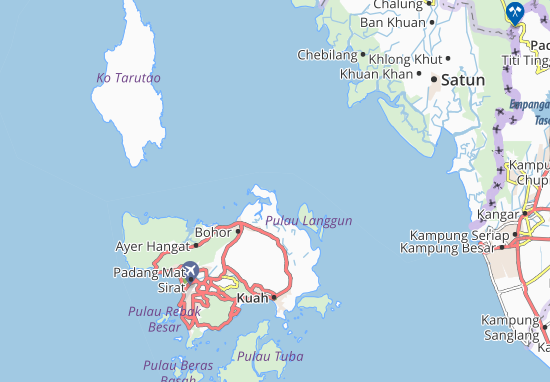 Kaart Plattegrond Pulau Gua Cerita