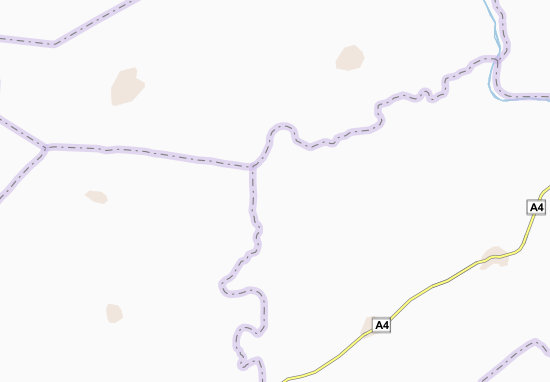 Kaart Plattegrond Guépaouo