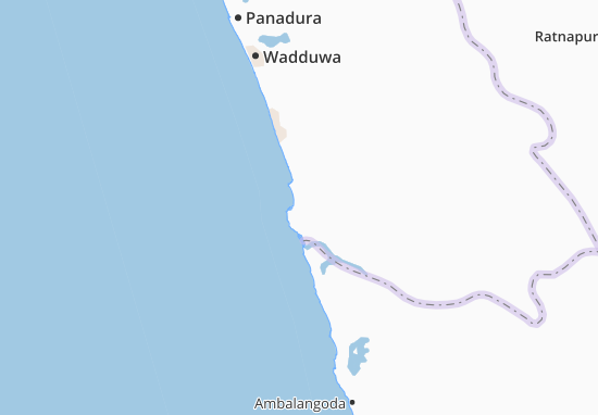 Beruwala Map