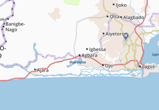 Kaart Plattegrond Agbara