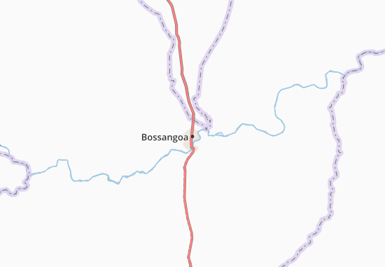 Kaart Plattegrond Bornou