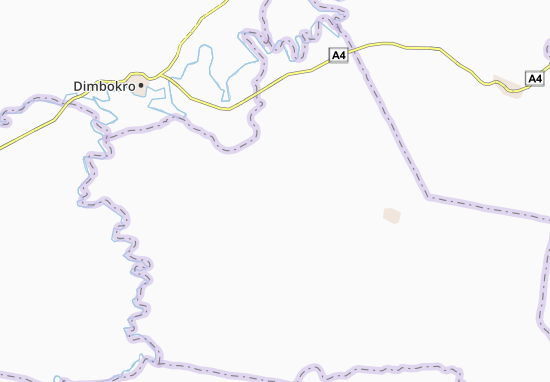 Karte Stadtplan Diékabo