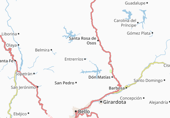 Entrerríos Map