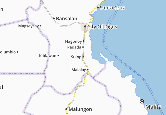 Mapa Sulop