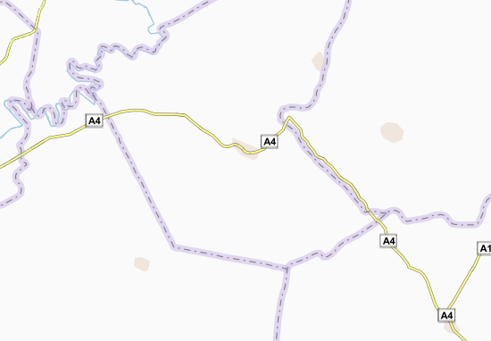 Kaart Plattegrond Bokassi