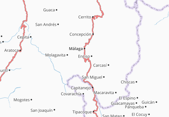 Carte-Plan San José de Miranda